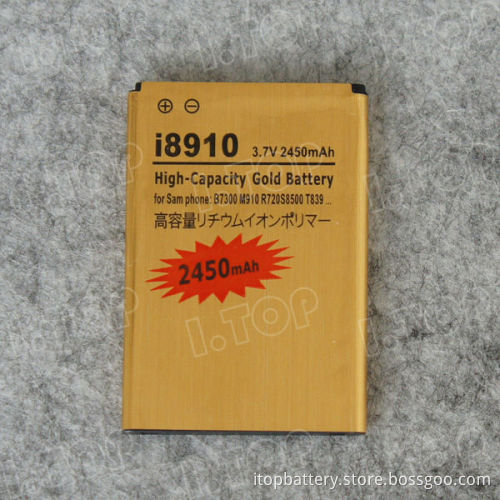 For Samsung Galaxy Indulge R910/i8910 mobile battery,3.7V 2450mAh,18 months warranty